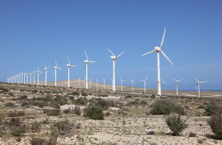 Wind turbines for clean energy