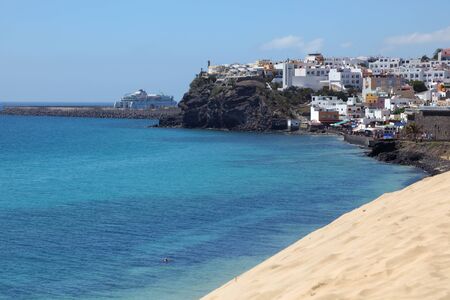 Morro Jable coast, Canary Island Fuerteventura, Spain. Photo taken at 19th of March 2011のeditorial素材
