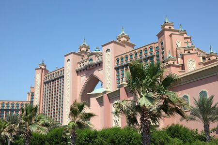 Atlantis, The Palm resort hotel in Dubai, United Arab Emiratesのeditorial素材