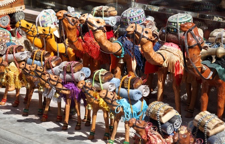 Camel souvenirs in Dubai, United Arab Emiratesの写真素材