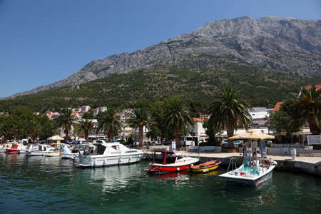 Adriatic Resort Brela, Croatia. Photo taken at 11th of July 2011のeditorial素材