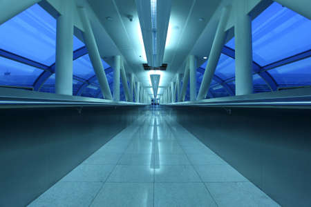 Airport gangway in Dubai, United Arab Emirates