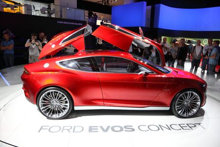 FRANKFURT - SEPT 24: The Ford Concept Car EVOS at the 64th IAA (Internationale Automobil...