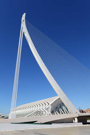 City of Arts and Sciences in Valencia, Spain. Photo taken at 9th of October 2011のeditorial素材