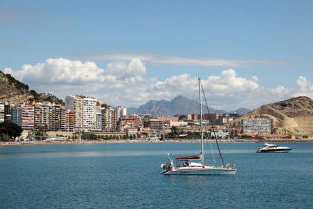 Alicante skyline, Catalonia Spain. Photo taken at 1st May 2012のeditorial素材