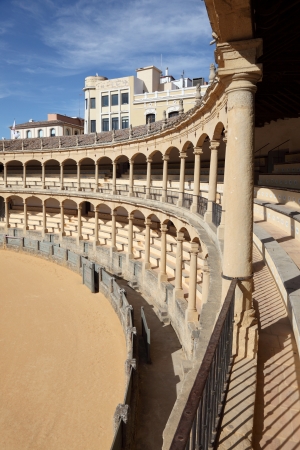 The oldest Spanish Bullring in Ronda, Andalusia Spainのeditorial素材