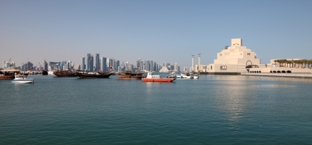 Museum of Islamic Art in Doha. Qatar, Middle Eastのeditorial素材