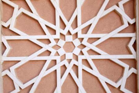 Arabian architecture detail in Dubai. United Arab Emiratesの写真素材