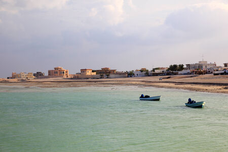 Beach in Al Khor. Qatar, Middle Eastの写真素材