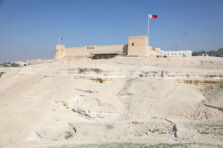 Historic Riffa fort in the Kingdom of Bahrain, Middle Eastのeditorial素材