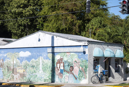 Lemonade Stand Art Studio in Key West, Floridaのeditorial素材