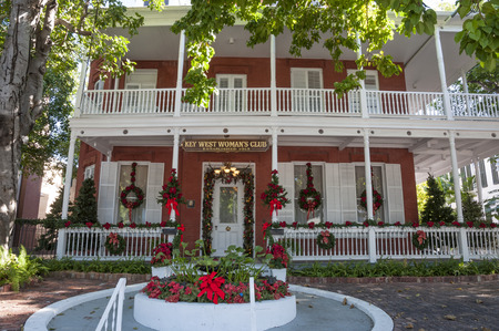 Key West Woman's Club, Florida, USAのeditorial素材