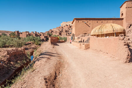 The Kasbah of Ait Benhaddou, Morocco, Africaのeditorial素材