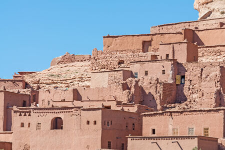 The Kasbah of Ait Benhaddou, Morocco, Africaのeditorial素材