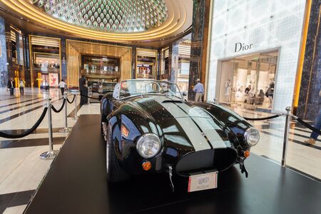 Classic AC Cobra at The Grand Avenue Mall in Kuwait City, Middle Eastのeditorial素材