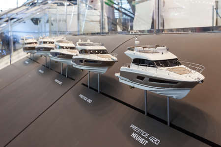 boot Duesseldorf 2015 - the worlds biggest yachting and water sports exhibition. January 25, 2015 in Duesseldorf, Germanyのeditorial素材