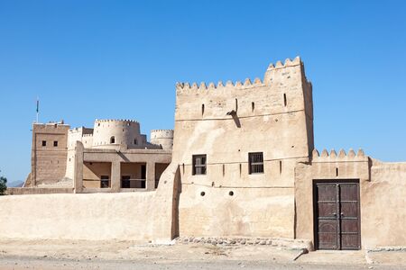 Historic fort and heritage village in Fujairah, United Arab Emiratesのeditorial素材