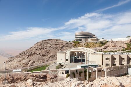 Jebel Hafeet mountains in Al Ain, Emirate of Abu Dhabi, UAEのeditorial素材