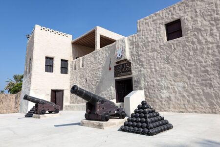 Historic fort and museum in Umm Al Quwain, United Arab Emiratesのeditorial素材