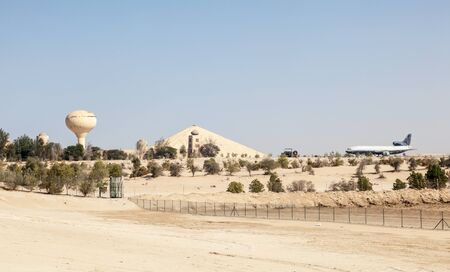 ABU DHABI - DEC 22: The Emirates National Auto Museum in Abu Dhabi. December 22, 2014 in Abu Dhabi, UAEのeditorial素材