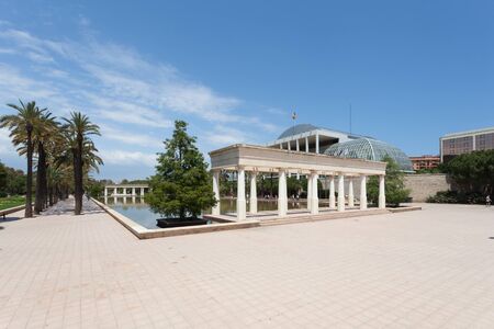 Music palace (palau de la musica) in the city of Valencia, Spainのeditorial素材