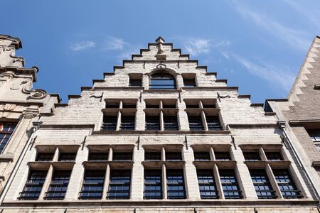 Historic building at the Grote Markt (Great Market Square) in Antwerp, Belgiumのeditorial素材