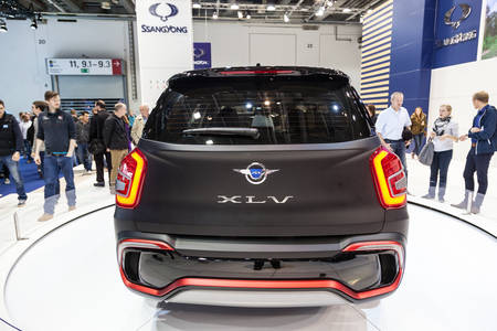 FRANKFURT, GERMANY - SEP 22: The new Ssang Yong XLV concept car at the IAA International Motor Show...