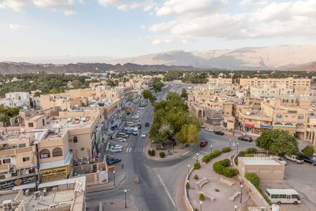 NIZWA, OMAN - NOV 25: View over the old town of Nizwa. November 25, 2015 in Nizwa, Sultanate of Oman, Middle Eastのeditorial素材