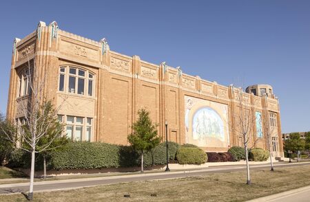 FORT WORTH, TX, USA - APR 6: National Cowgirl Museum and Hall of Fame in Fort Worth. April 6, 2016 in Fort Worth, Texas, USAのeditorial素材