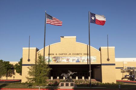 FORT WORTH, TX, USA - APR 6: Amon G. Carter Jr. Exhibits Hall in Fort Worth. April 6, 2016 in Fort Worth, Texas, USAのeditorial素材