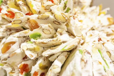 Closeup of delicious arabic sweets. Dubai, United Arab Emiratesの写真素材