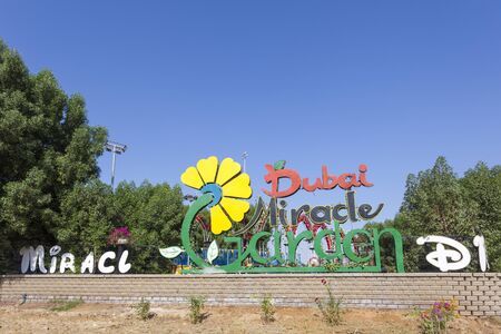 DUBAI, UAE - NOV 27, 2016: The Miracle Garden in Dubai. United Arab Emirates, Middle Eastのeditorial素材