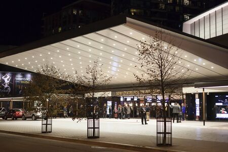 Toronto, Canada - Oct 21, 2017: Sony centre for the performing arts in the city of Toronto, Canadaのeditorial素材
