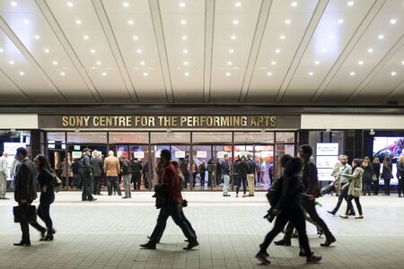 Toronto, Canada - Oct 21, 2017: Sony centre for the performing arts in the city of Toronto, Canadaのeditorial素材
