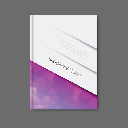 business abstract brochure for reports, finance, presentationのイラスト素材