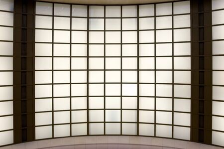 A ceiling in one of the rooms in the Musee d'Orsay, Parisの写真素材