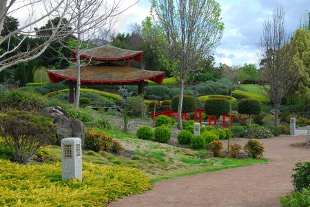 A scene from a Japanese Gardenの素材 [FY3101781318]