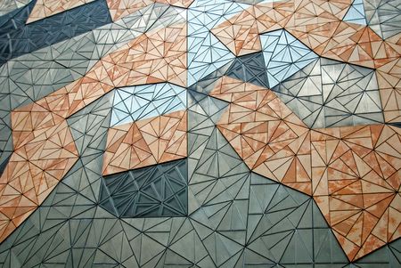 The exterior of a modern building, Melbourne, Australia