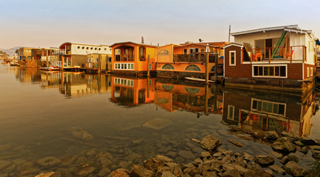 Marin city in the afternoonの写真素材