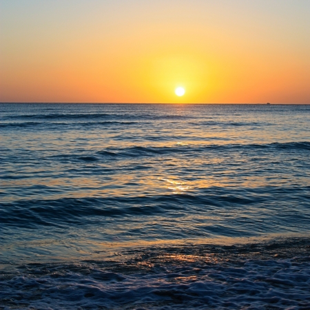 Dominican Republic   Sunsetの写真素材