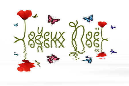 Joyeux noelの写真素材