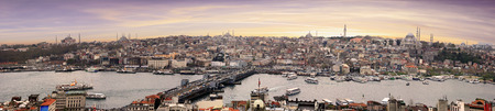 Nice view in the city of Istanbul in Turkeyの写真素材