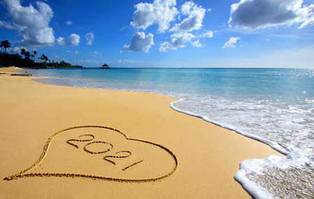 Hearth on the beach 2021の写真素材