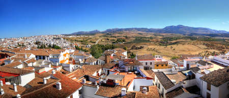 Andalusia, south of Spain. Nice view in the city of Ronda.の写真素材