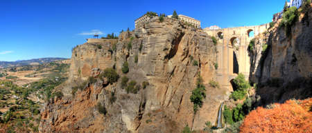 Andalusia, south of Spain. Nice view in the city of Ronda.の写真素材