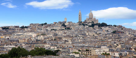 Montmartre in Paris (France)の写真素材