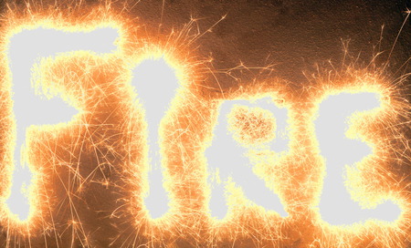 A fire logo.