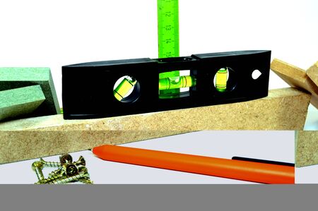 A water level at bubble.の写真素材