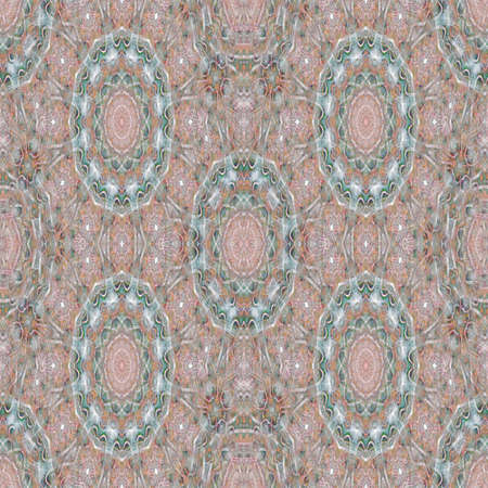 Seamless abstract pattern, symmetrical, intricate and colorful