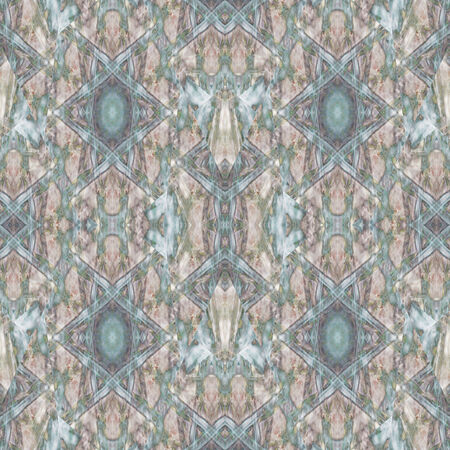 Seamless abstract pattern, symmetrical, intricate and colorful